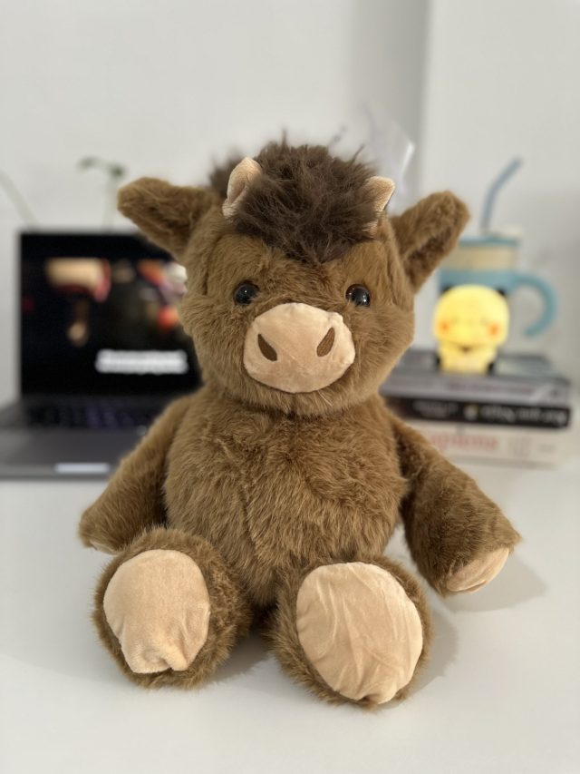 Runnning Cow Brown