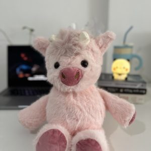 Runnning Cow Pink
