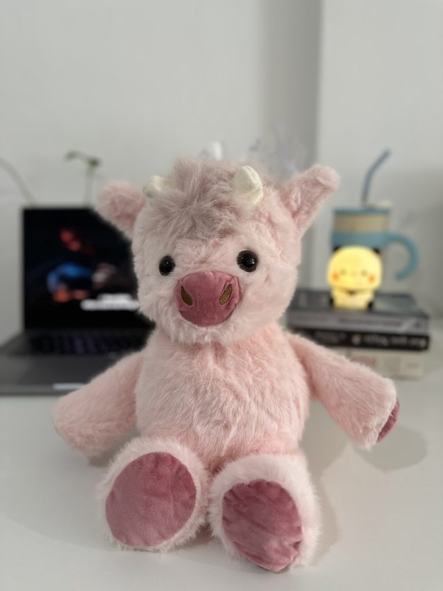 Runnning Cow Pink
